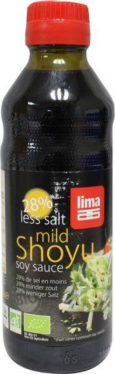 Lima Shoyu 28% less salt bio (250 Milliliter)