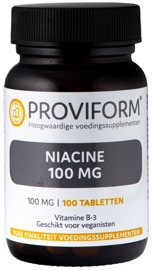 Proviform Vitamine B3 niacine 100 mg (100 Tabletten)