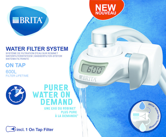 Brita Waterfiltersysteem On Tap - voor op de kraan (1 Stuks)