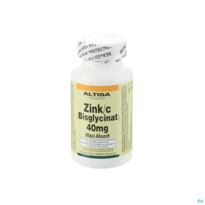 Altisa Zink (Bisglycinaat) 40 mg | 90 tabletten
