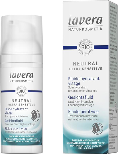Lavera Neutral gezichtsfluide visage bio FR-DE-NL (50 Milliliter)