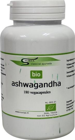 Surya Ashwagandha bio (180 Capsules)