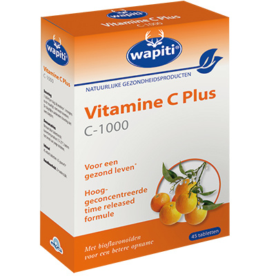 Wapiti Vitamine C plus 1000 mg (45 Tabletten)