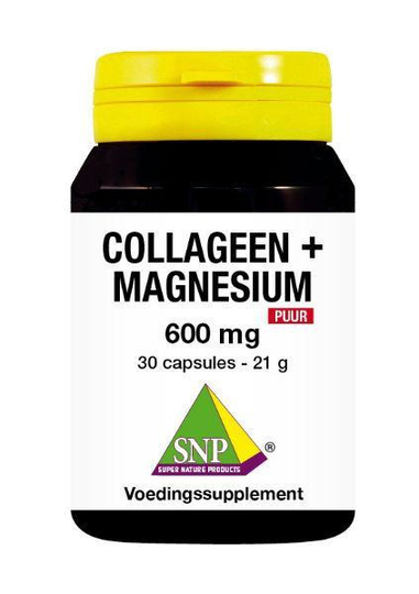 SNP Collageen magnesium 600 mg puur (30 Capsules)