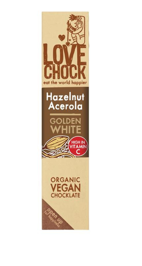 Lovechock Golden white hazelnut acerola bio (40 Gram)