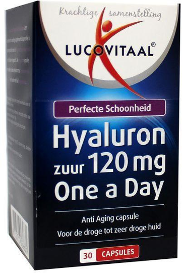 Lucovitaal Hyaluronzuur droge huid (30 Capsules)