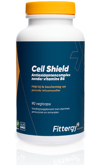 Cell Shield - Antioxidantencomplex zonder vitamine B6 pot (90 capsules) - Fittergy
