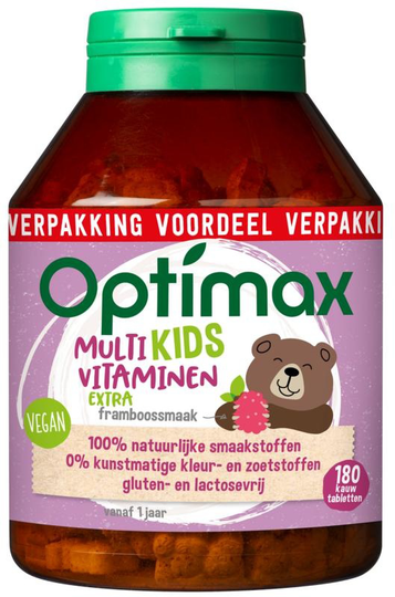 Optimax Kinder multivit extra (180 Kauwtabletten)