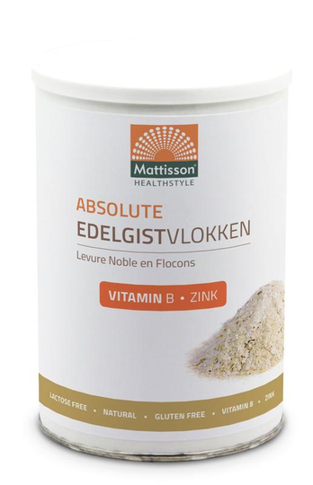 Mattisson Edelgistvlokken vitamine B12 + zink (200 Gram)