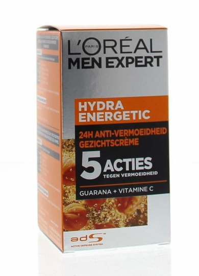Loreal Men expert hydra energetic anti vermoeidheid creme (50 Milliliter)