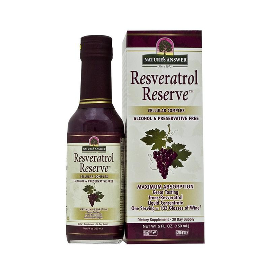 Natures Answer Resveratrol reserve complex vloeibaar (150 Milliliter)
