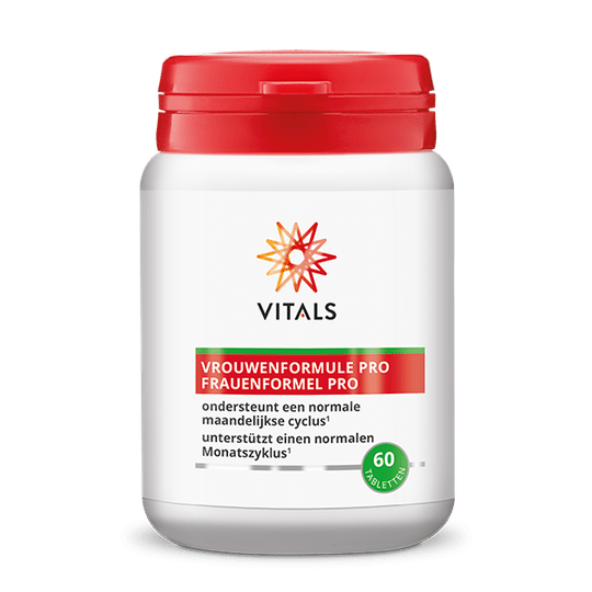 Vrouwenformule Pro (maca, monnikspeper, ashwagandha, saffraan)