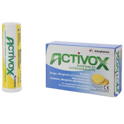 Activox Keelpijn | 24 zuigtabletten