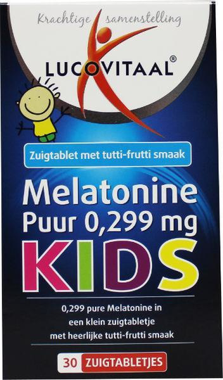 Lucovitaal Melatonine kids puur 0.299mg (30 Tabletten)