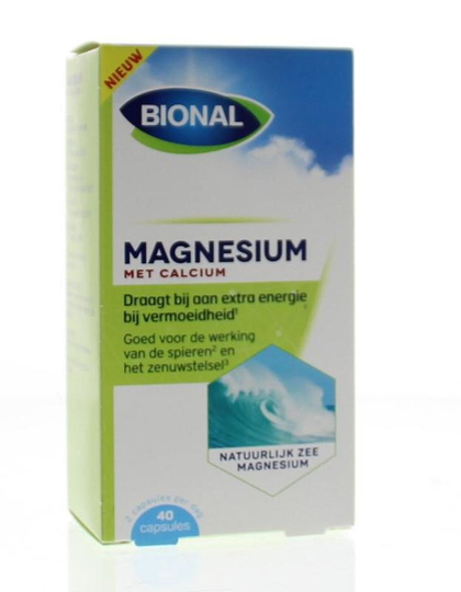 Bional Zee magnesium calcium (40 Capsules)