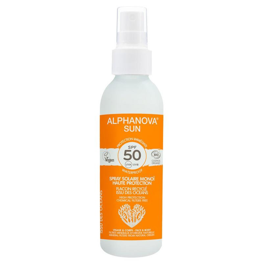 Alphanova Sun Sun spray adults SPF50 (125 Milliliter)