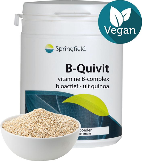 Springfield B-Quivit B complex (30 Vegetarische capsules)