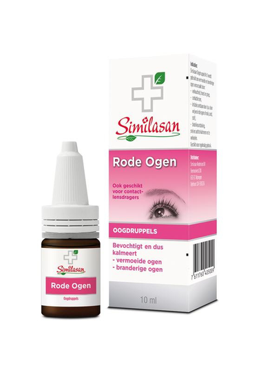 Similasan Rode ogen oogdruppels nr 1 (10 Milliliter)