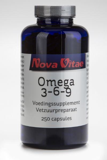 Nova Vitae Omega 3 6 9 1000 mg (250 Capsules)