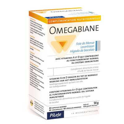 Omegabiane Levertraan | 80 capsules