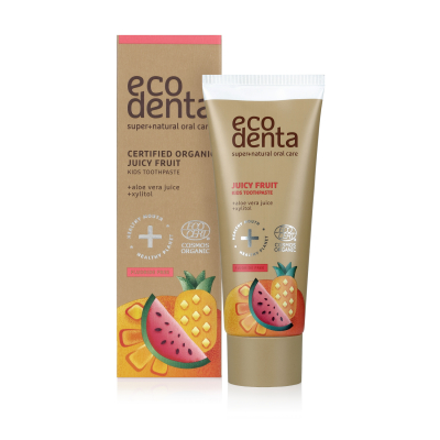 Ecodenta Certified Organic Juicy Fruit Kids Toothpaste | 75 ml