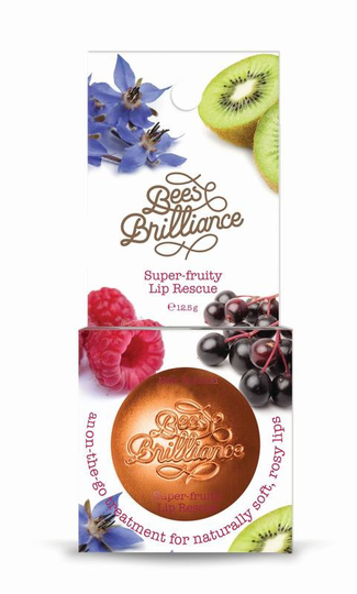 Bees Brilliance Super fruity lip rescue (12 Gram)