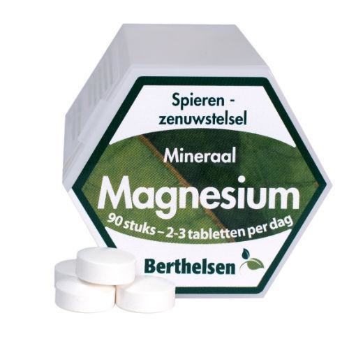 Berthelsen Magnesium carbonaat 300 mg (90 Tabletten)