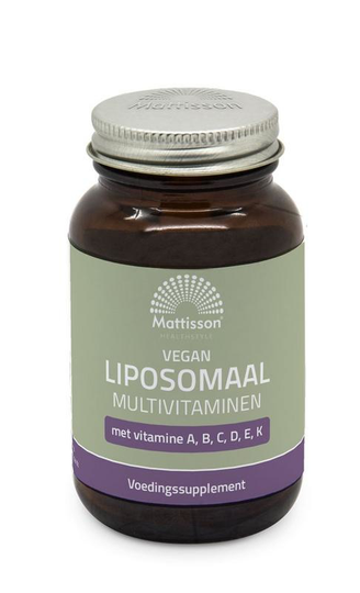 Mattisson Vegan liposomaal multivitamine (30 Vegetarische capsules)