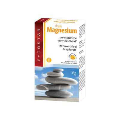 Fytostar Chew Magnesium | 45 kauwtabletten