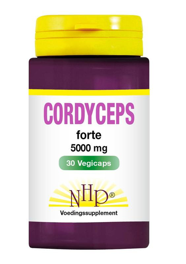 NHP Cordyceps 5000 mg (30 Vegetarische capsules)