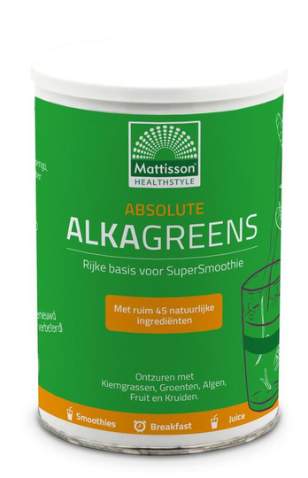 Mattisson Absolute AlkaGreens poeder (300 Gram)