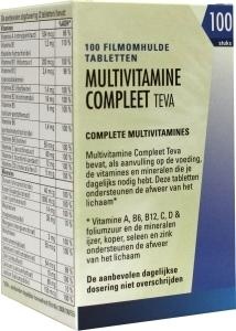 Teva Multivitamine compleet (100 Tabletten)