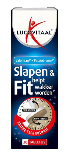 Lucovitaal Slapen & fit wakker worden (30 Tabletten)