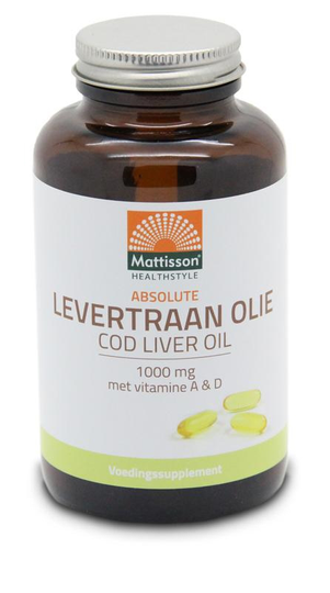 Levertraanolie 1000 mg vitamine A/D