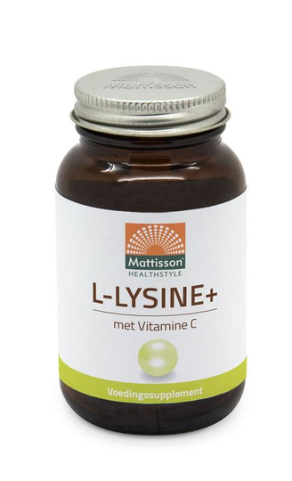 Mattisson L-Lysine+ met vitamine C (90 Capsules)