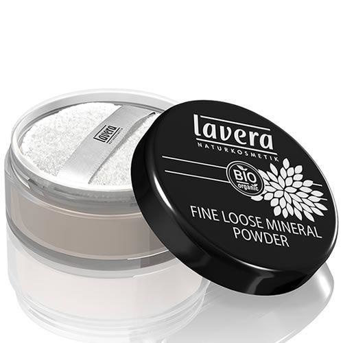 Lavera Fine loose mineral powder/poeder transparant bio (8 Gram)