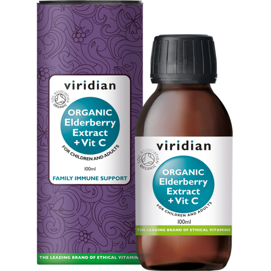 Organic Elderberry Extract with Vitamin C