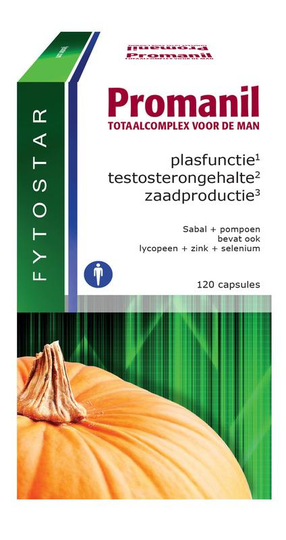 Fytostar Promanil mannenformule 45 plus (120 Capsules)