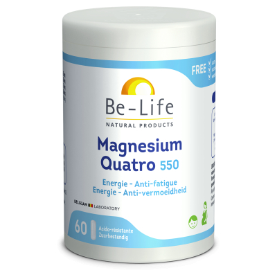 Be-Life Magnesium Quatro 550 | 60 capsules