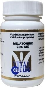 Vital Cell Life Melatonine 0.25 mg (200 Tabletten)