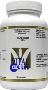 Vital Cell Life Flax seed oil 1000 mg (100 Capsules)