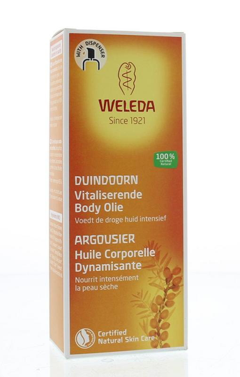 Weleda Duindoorn vitaliserende body olie (100 Milliliter)