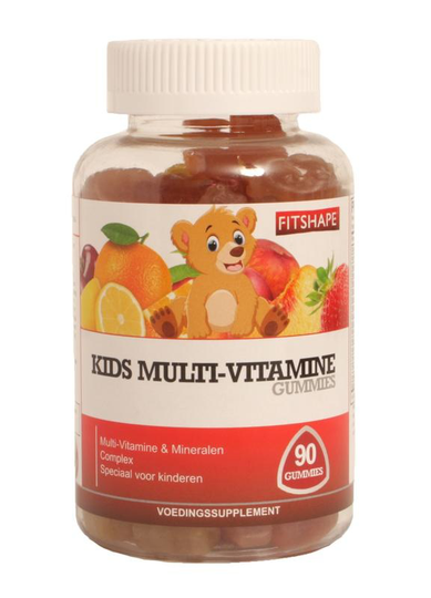 Fitshape Kids multi-vitamine (90 Gummies)
