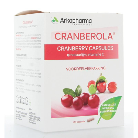 Cranberola Cranberry capsules (180 Vegetarische capsules)