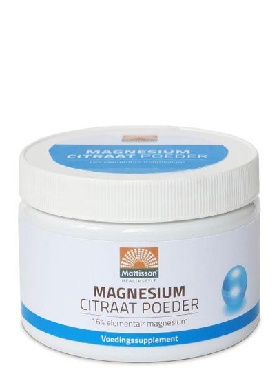 Magnesium citraat poeder 16%