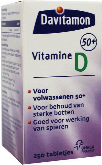 Davitamon Vitamine D 50+ (250 Tabletten)