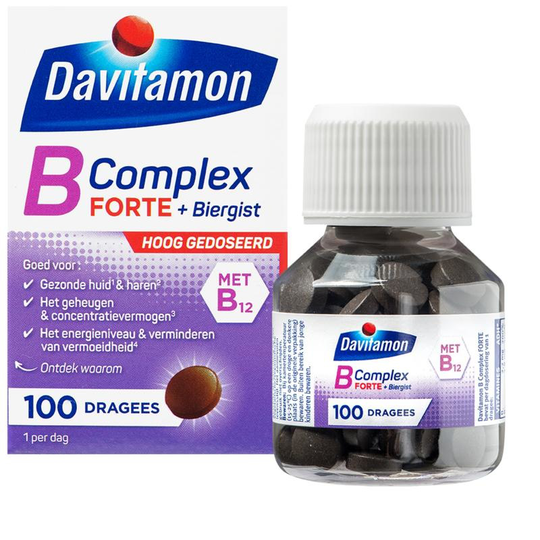 Davitamon Vitamine B complex forte (100 Dragees)