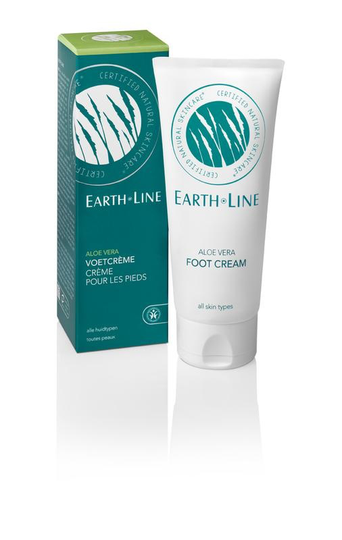 Earth-Line Aloe vera voetcreme (100 Milliliter)
