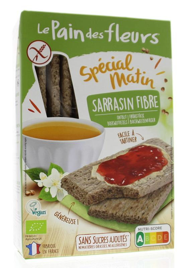 Pain Des Fleurs Special matin boekweit crackers bio (230 Gram)