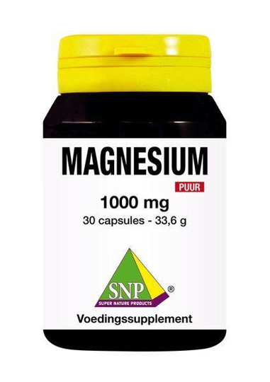 SNP Magnesium 1000 mg puur (30 Capsules)